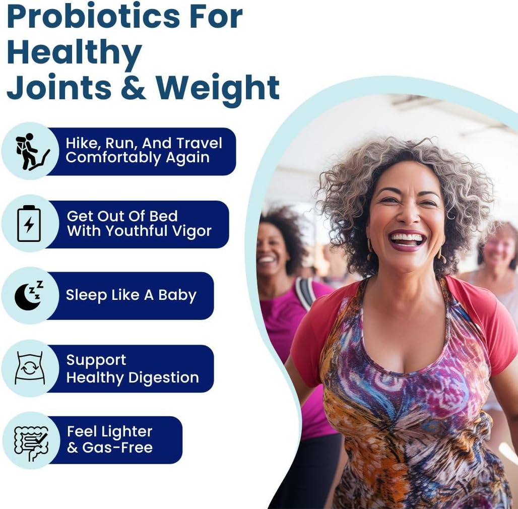 BB Company Provitalize | Probiotics for Women Digestive Health, Menopause, Joint Support | Sexy Midsection Curves, Bloat | Turmeric Curcumin Moringa | Packaging Vary | 60 Ct - Image 5