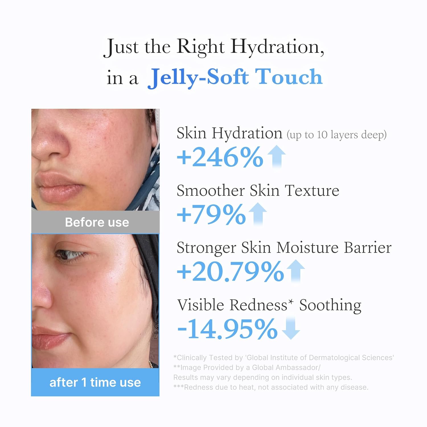 medicube Hydration Boost Facial Device Set: Hyaluronic Acid Moisturizing Jelly Cream and Booster Pro Black | For Radiant and Firmer-Looking Glow | Home Care, Korean Skincare - Image 4