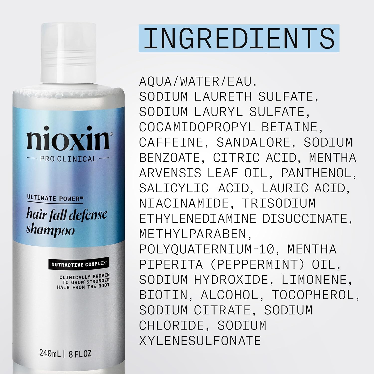Nioxin Hair Fall Defense Kit Duo Sets | The Power of Two: Shampoo for Hair Fall & Intensive Daily Leave-In Hair Treatment for Thinning Hair - Image 9