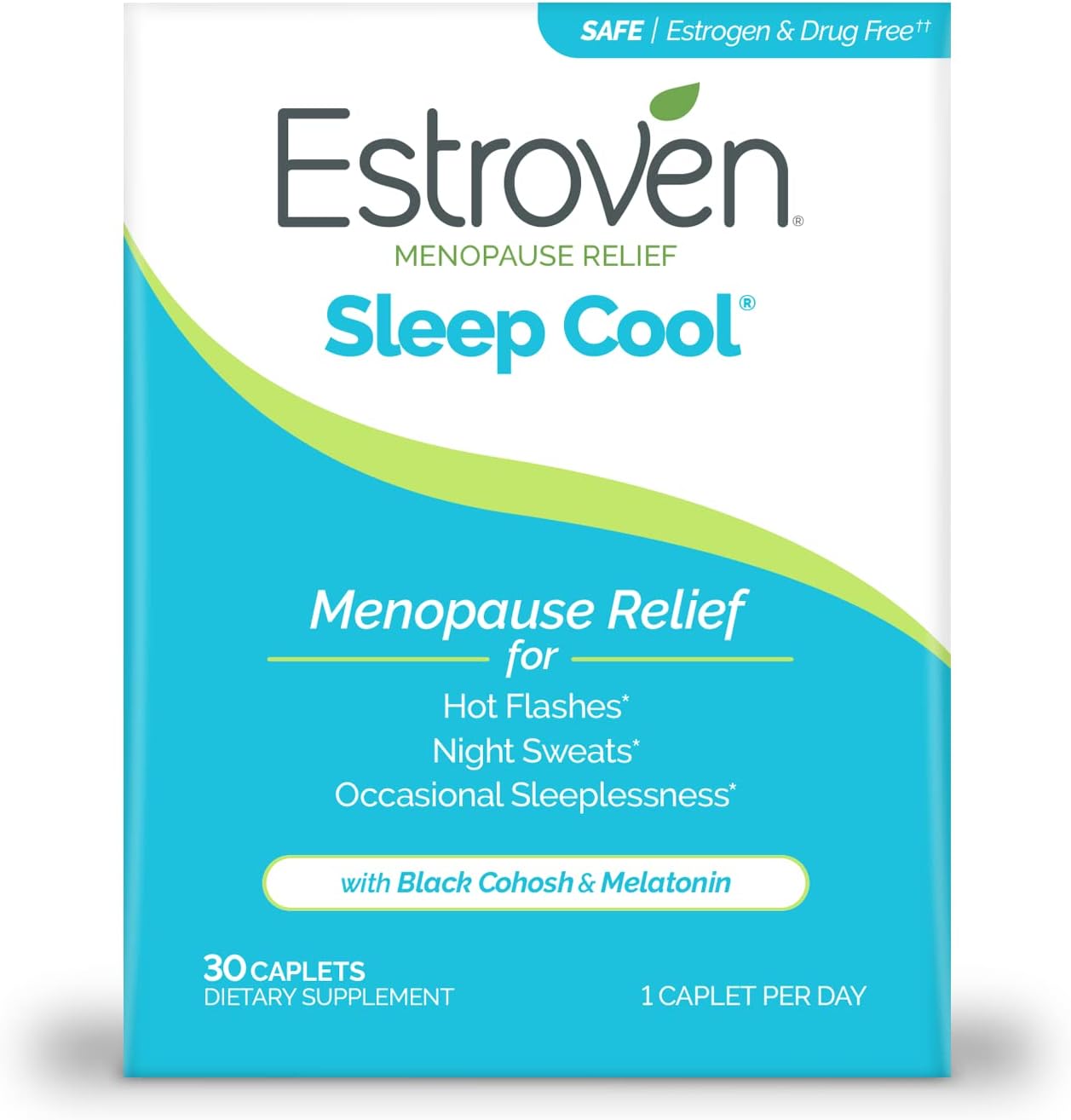 Estroven Weight Management for Menopause Relief - 60 Ct. & Sleep Cool for Menopause Relief, 30 Ct, Sleep Support Supplement - Image 5