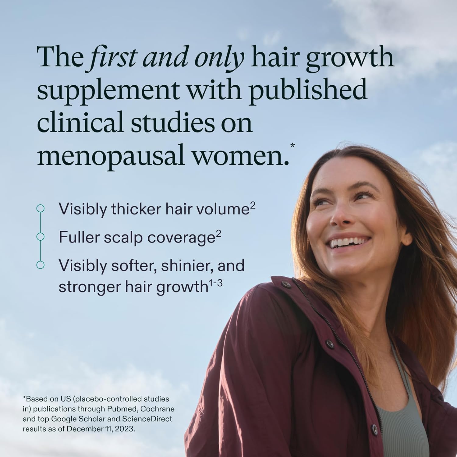 Nutrafol Women's Balance Hair Growth Supplements, Dermatologist Recommended, Ages 45 and Up, Clinically Proven for Visibly Thicker Hair and Scalp Coverage - 2 Month Supply, Pack of 2 - Image 3