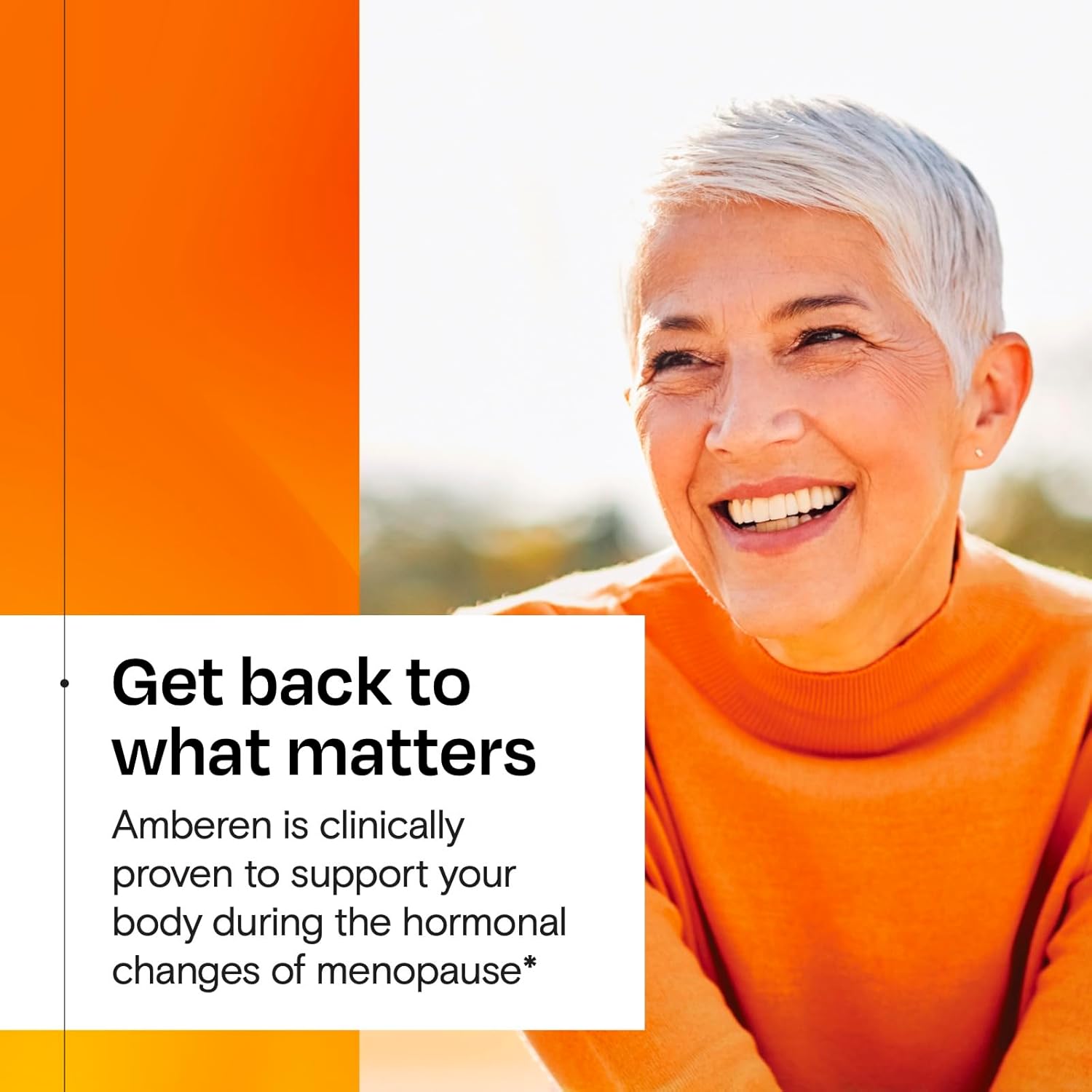 Amberen Menopause Supplement for Women, 120 Capsules, Clinically Proven, Helps Support Hormone Balance, Helps Relieve 12 Menopause Symptoms: Hot Flashes, Night Sweats, Mood Swings and More (Pack of 2) - Image 4