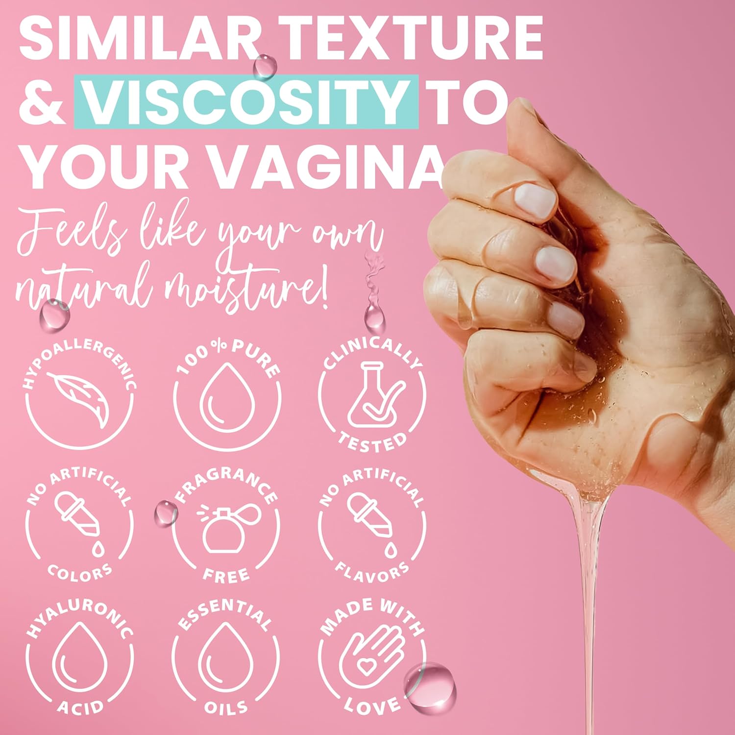 Hydro GYN Vaginal Moisturizer | Long Lasting for Vaginal Dryness & Irritation | Hyaluronic Acid & Vitamin E | Feminine Care Hormone Free | Pre and Post Menopausal | 3 Pre Filled Applicators - Image 3