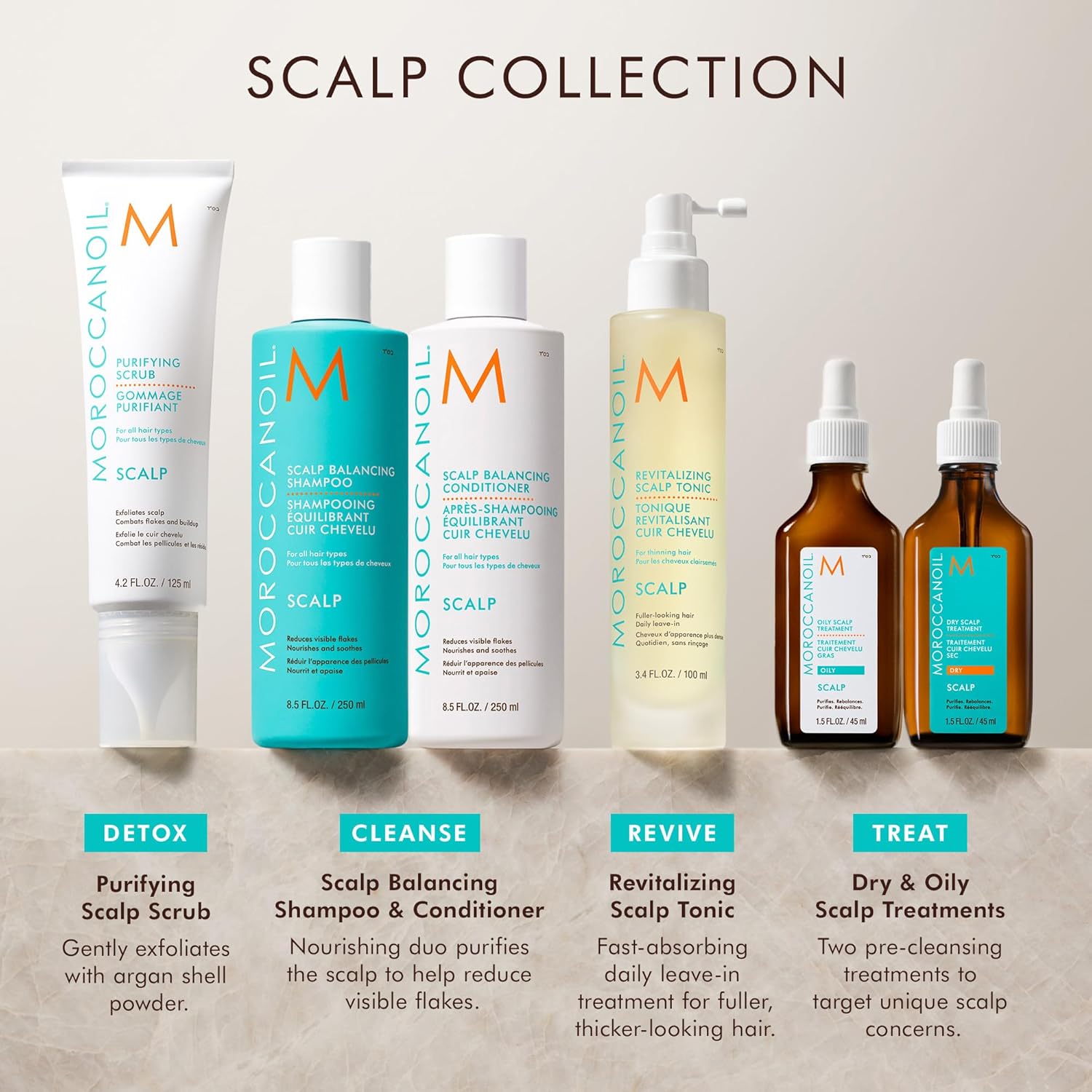 Moroccanoil Purifying Pre-Wash Scalp Scrub, 4.2 Fl. Oz. - Image 7