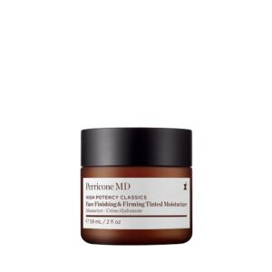 Perricone MD High Potency Classics Face Finishing & Firming Tinted Moisturizer for Face - Mineral Sunscreen with SPF 30 - Lightweight, Fast-Absorbing, Oil-Free - Minimizes Wrinkles - Vegan - 2 fl oz
