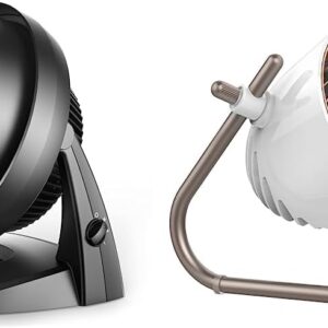 Vornado 630 Mid-Size Whole Room Air Circulator Fan, Black & Pivot Personal Air Circulator Fan, Copper