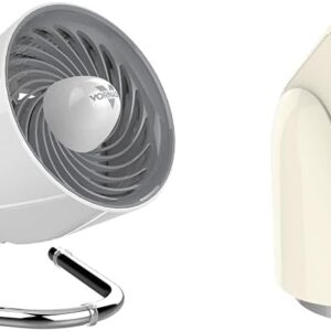 Vornado Pivot and Flippi V6 Personal Air Circulators - White and Vintage White