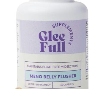 GleeFull Meno Belly Flusher - Menopause Supplements for Women - Hormone Balance for Weight Loss - Supports Digestion to Maintain Healthy Metabolism