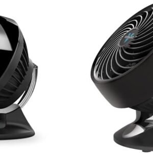 Vornado 160 Personal Air Circulator Fan (Black) 133 Small Room Air Circulator Fan (Black)