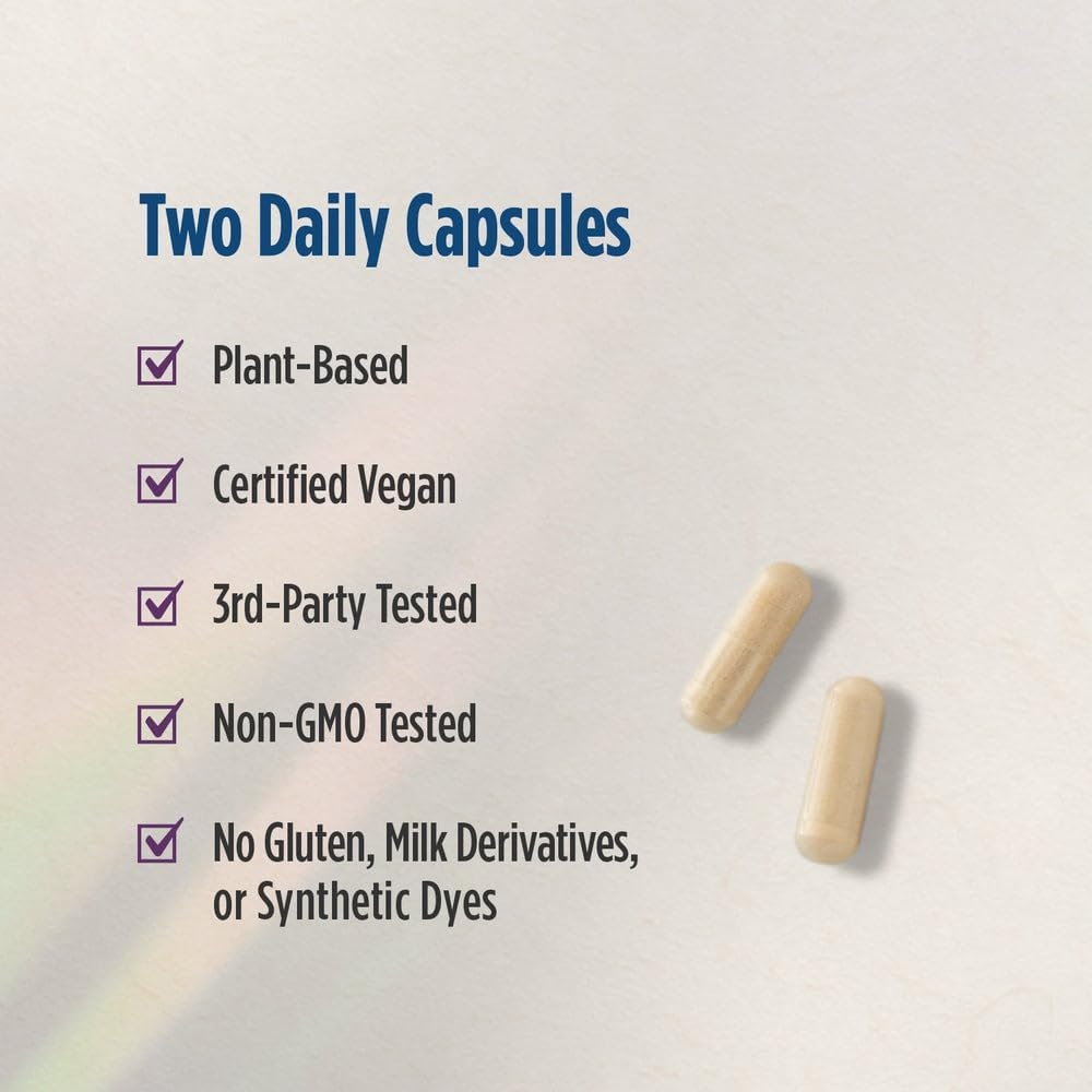 Nordic Naturals Menopause Support -Unflavored - 60 Capsules - Women’s Hormone-Support Supplement for Menopause, Mood Balance & Hot-Flash Support - Plant-Based Herbs and Phytoestrogens - 30 Servings - Image 4