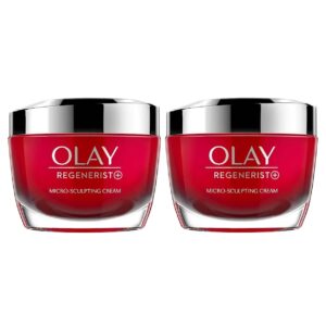 Olay Regenerist + Micro Sculpting Cream, 1.7 Ounce (Pack of 2)