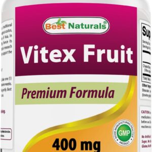 Best Naturals Vitex Chasteberry 400 mg 250 Capsules