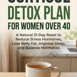 Cortisol Detox Plan for Women Over 40: A Natural 21-Day Reset to Reduce Stress Hormones, Lose Belly Fat, Improve Sleep, and Balance Hormones