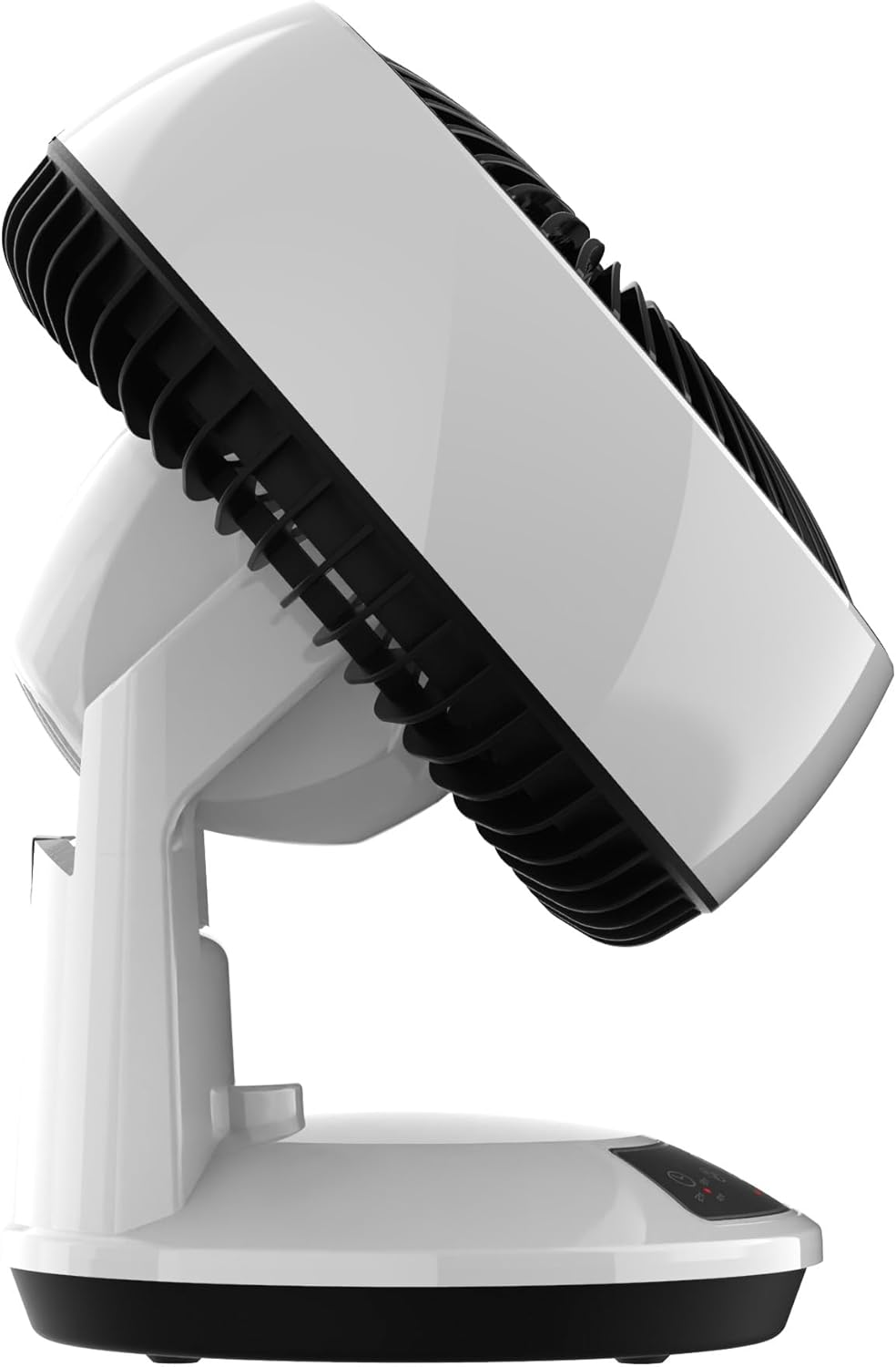 Lasko Whirlwind Orbital Motion Air Circulator Table Fan, 3 Speeds, Timer, Dark Mode, Remote Control for Small and Medium Sized Rooms, White, A12557 - Image 10