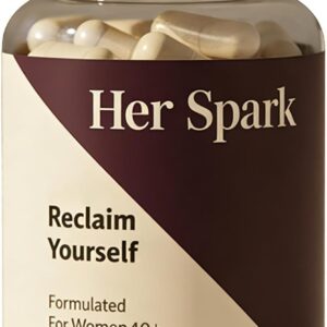 Herspark Women's Recovery Capsules,Balance Hormones, Boost Energy, Mood & Sensitivity – Clean, 3rd-Party Tested Supplement for Women’s Wellness (60 Capsules)