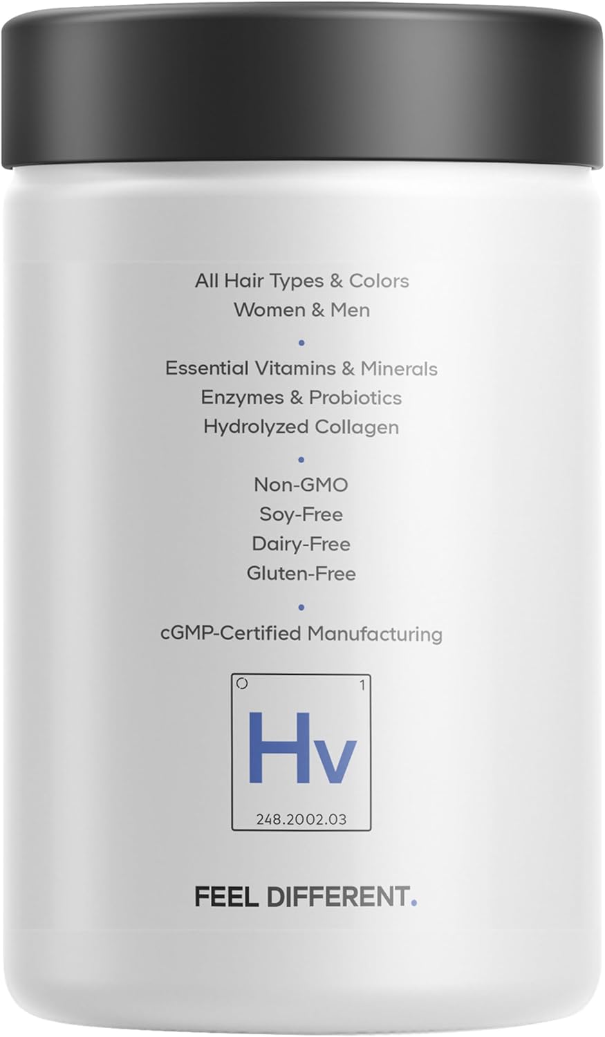 Codeage Hair Vitamins 10000 mcg Biotin, Keratin, Collagen, Vitamin A, B12, C, D3, E, Zinc, Turmeric, Probiotics, Enzymes, Inositol - Hair Care Support - Healthy Hair Supplement Pills - 120 Capsules - Image 9