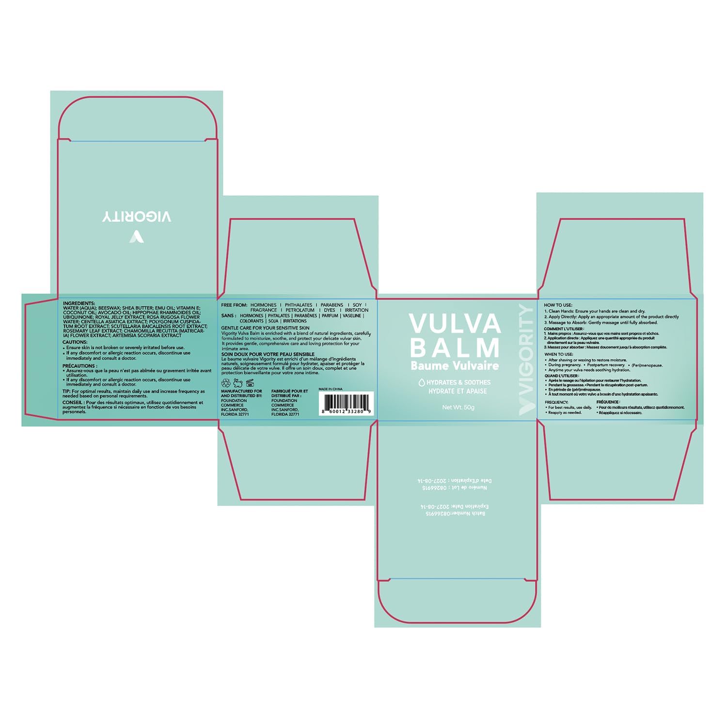Vulva Balm Vaginal Moisturizer for Women: Natural Vulva Moisturizer & Vulva Cream for Dryness, Itch, Odor & Irritation - Menopause Support With Beeswax, Shea Butter, Emu Oil, and CoQ10 - Estrogen Free - Image 8