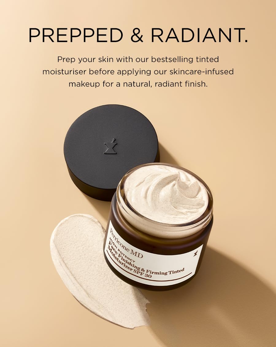 Perricone MD High Potency Classics Face Finishing & Firming Tinted Moisturizer for Face - Mineral Sunscreen with SPF 30 - Lightweight, Fast-Absorbing, Oil-Free - Minimizes Wrinkles - Vegan - 2 fl oz - Image 3