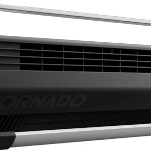 Vornado BXR Horizontal and Tower Fan, Multi-Position and Multidirectional High Velocity Fan, Pivoting Carry Handles, 20 Inch, Directs Cool Air Upward, Powerful Cooling, 3 Speed Settings, Black
