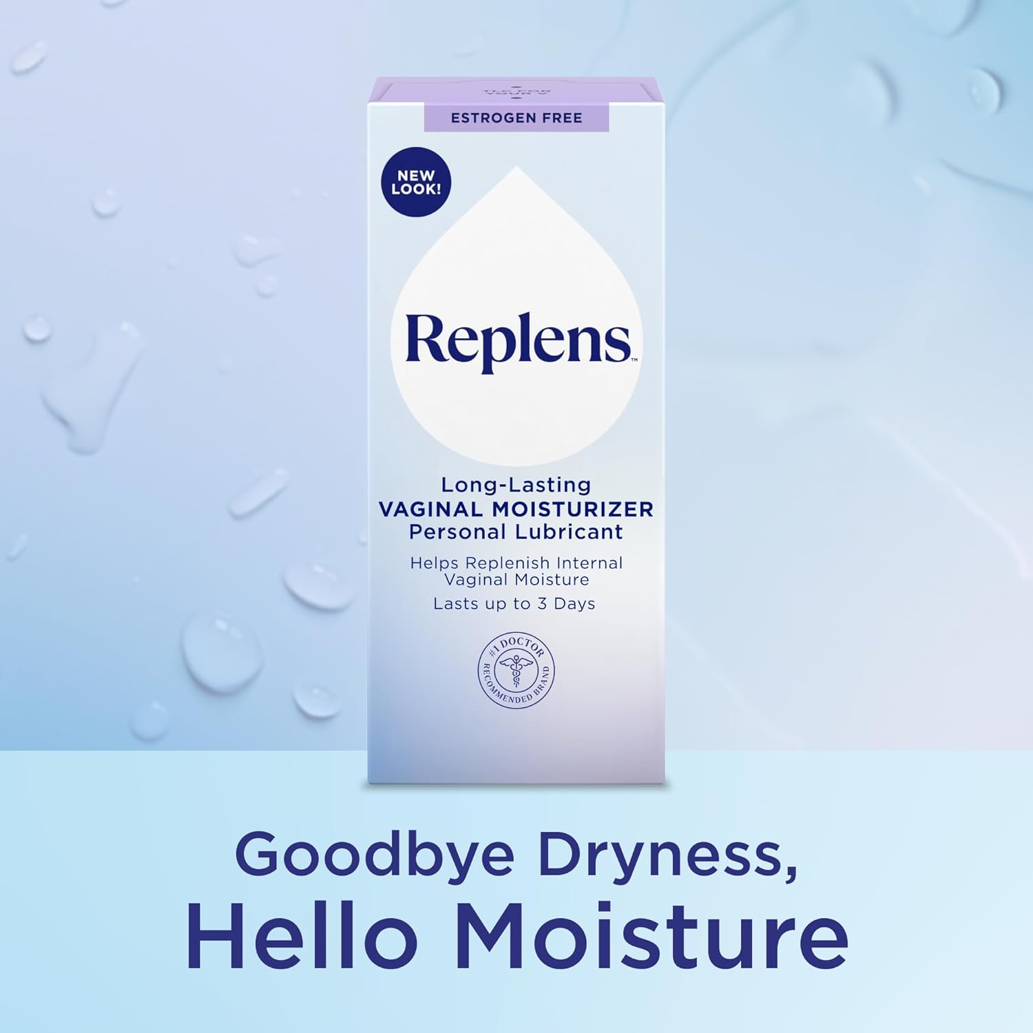 Replens Long Lasting Vaginal Moisturizer for Vaginal Dryness, Doctor Recommended & Estrogen-Free, 8 Pre-Filled Applicators - Image 5