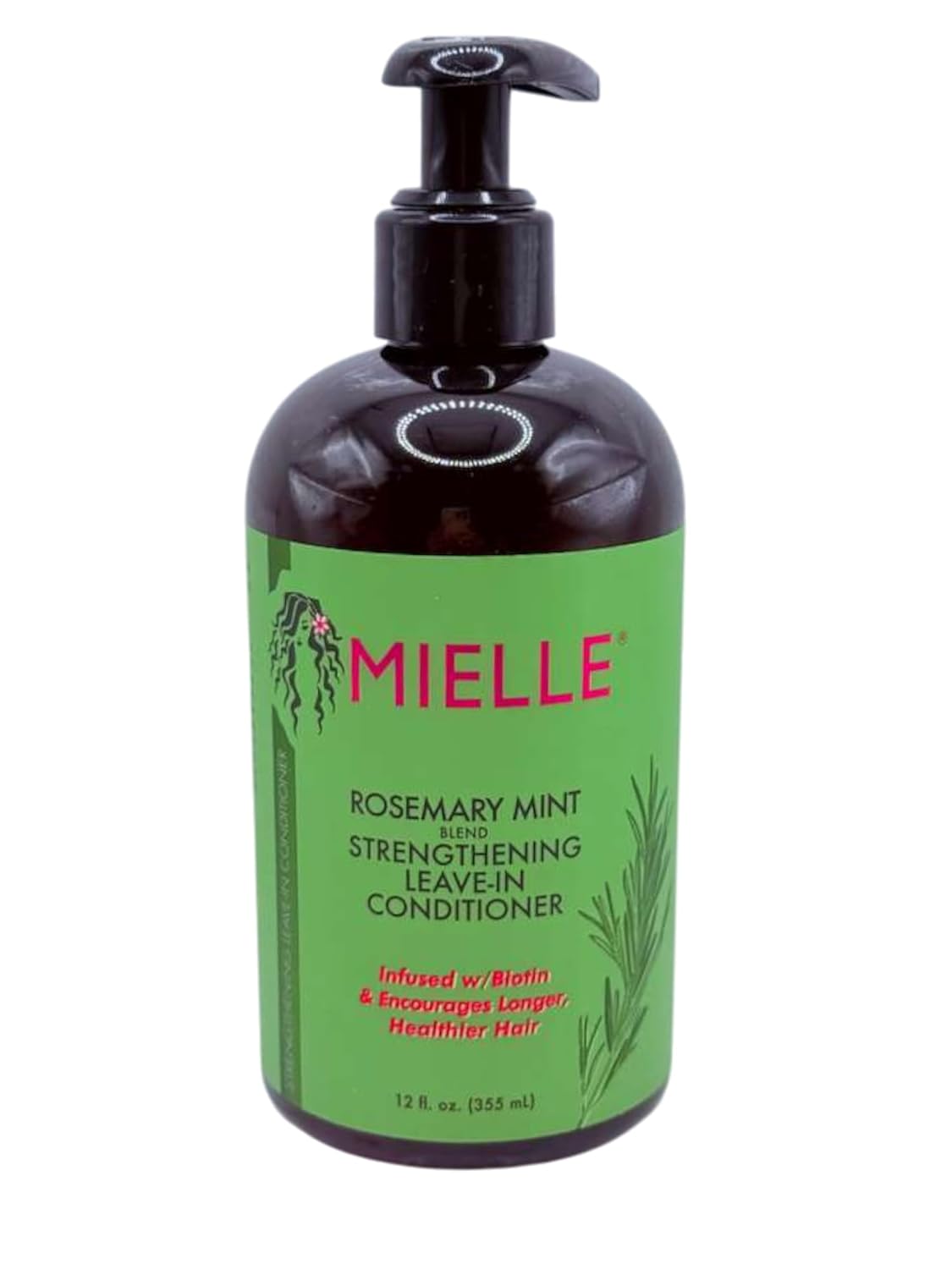 Rosemary Mint 3-Piece Hair Growth Bundle – Strengthening Shampoo (12 oz) + Leave-In Conditioner (12 oz) + Scalp & Hair Oil (2 oz) – Infused with Biotin – For Stronger, Healthier Hair - Image 3