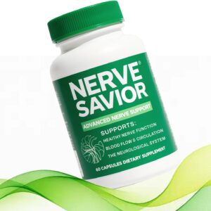Advanced Nerve Support with B Vitamins & Herbal Extracts - 60 Capsules