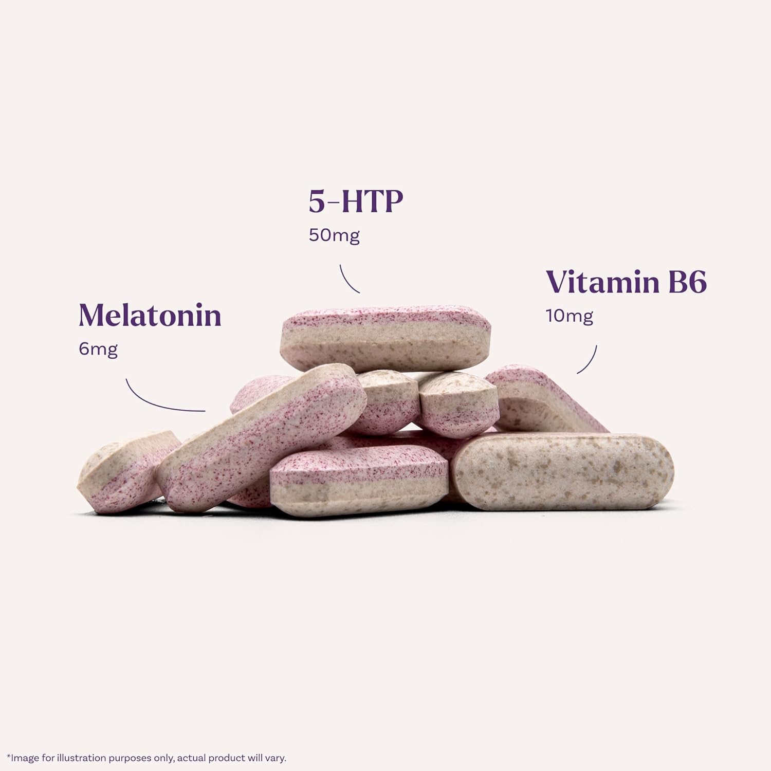 Natrol Melatonin + 5-HTP Time Release Sleep Aid, Triple Action Formula, Calm the Mind, Fall Asleep Faster and Stay Asleep Longer, 60 Bi-Layer Tablets, Up to a 60 Day Supply - Image 4