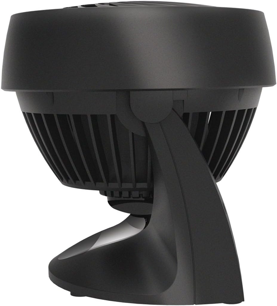 Vornado 133 Small Room Air Circulator Fan, 2 Speeds, Adjustable Head, Table Fan for Desk, Nightstand, Black - Image 7