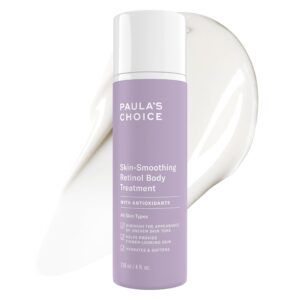 Paula's Choice Retinol Skin-Smoothing Body Lotion Treatment, Body Cream with Shea Butter, Vitamin C & E Lotion, All Skin Types, Anti-Aging Body Moisturizer, Reduce Dryness, Fragrance-Free, 4oz