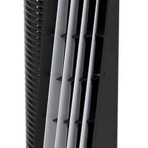 Vornado 143 Whole Room Air Circulator Tower Fan with Timer and Remote Control, 29", Black