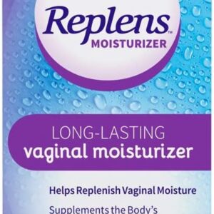 Replens Long-Lasting Vaginal Moisturizer with Reusable Applicator, 1.23 Ounce