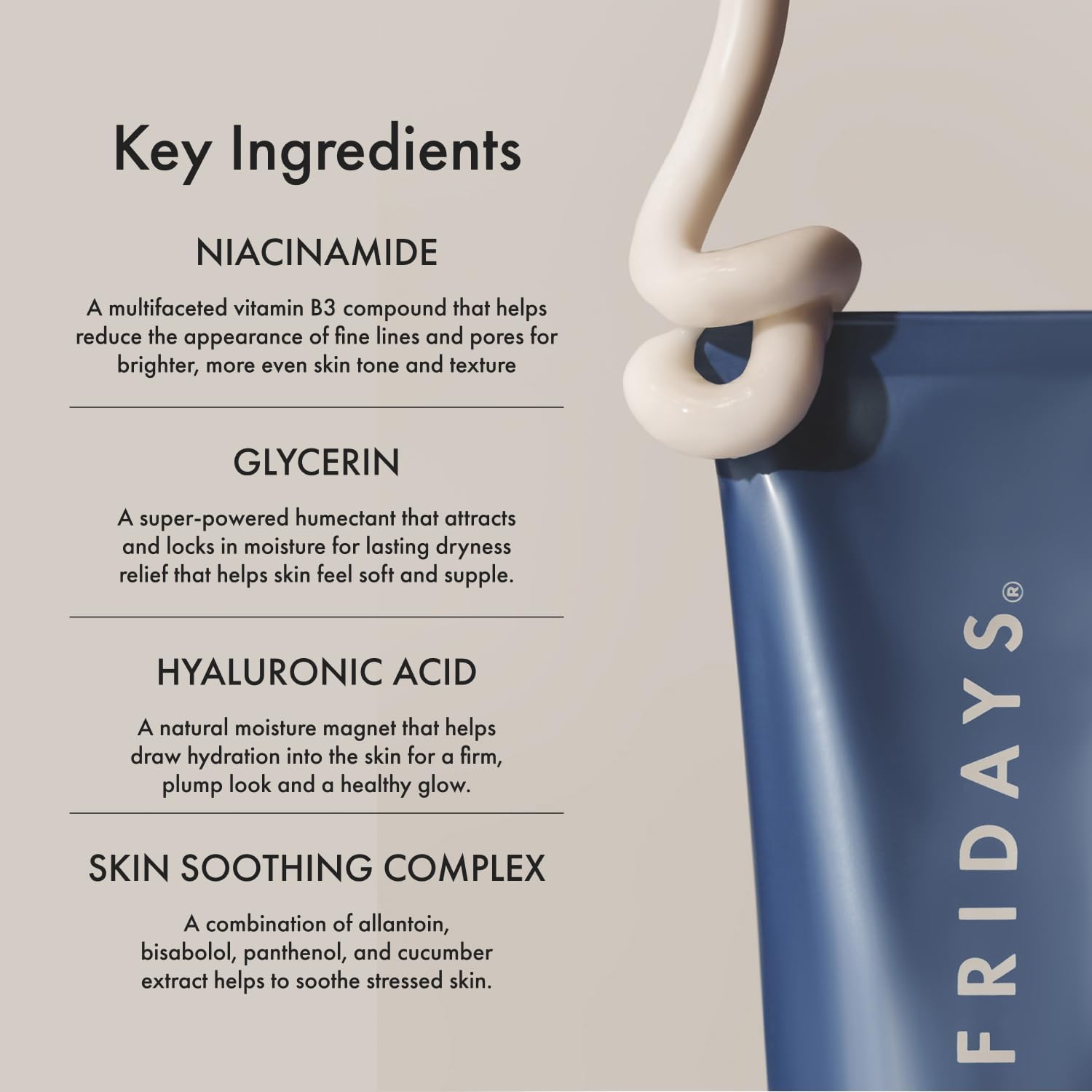 Summer Fridays Jet Lag Mask - Hydrating Face Moisturizer + Mask - Enriched with Hyaluronic Acid, Niacinamide, Glycerin + Antioxidants Helps Nourish Skin for a Renewed + Radiant Complexion (2.25 Oz) - Image 4