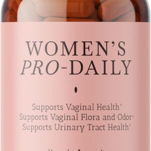 Vitamin Bounty Pro-Daily Vaginal Probiotics for Women – 10 Billion CFU, 5 Strains with Cranberry & Prebiotics – Womens Probiotic for pH Balance, Digestive, Yeast & Urinary Support – 60 Capsules