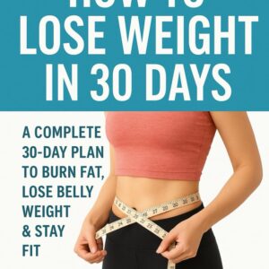 How to Lose Weight in 30 Days: A Complete 30-Day Plan to Burn Fat, Lose Belly Weight & Stay Fit