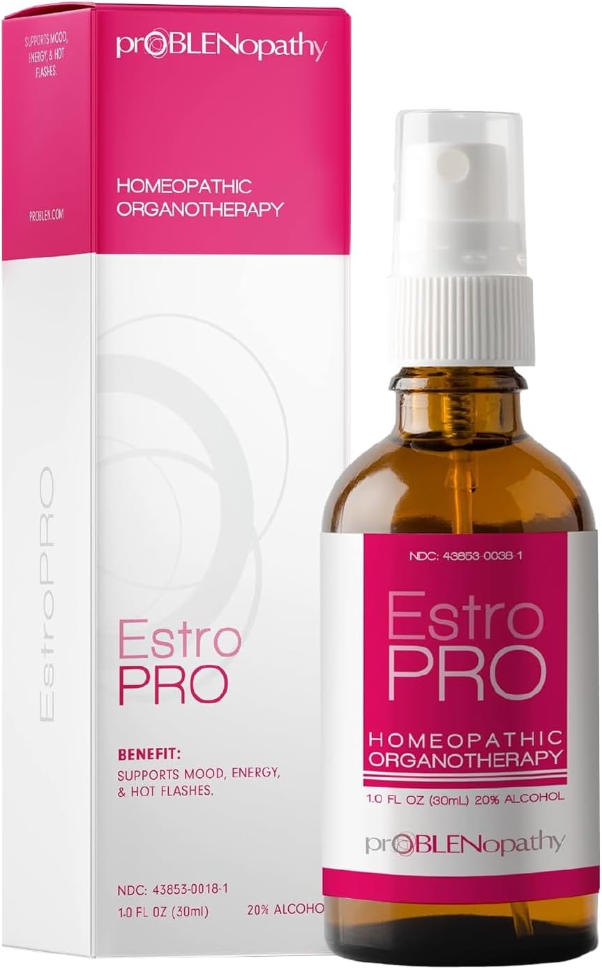 Estrogen Supplement for Women Liquid Oral Spray (1 fl oz / 30 ml) - Increases Energy, Improves Mood, Relieves Night Sweats & Hot Flashes - Menopause Supplement for Women - 30-Day Supply