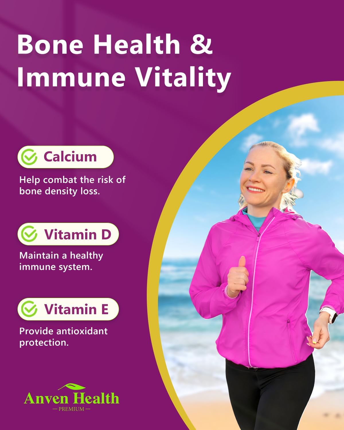 Menopause Supplements for Women 60 Billion with Akkermansia Probiotic & Prebiotic, Vitamin D & E for Hormone Balance, Metabolism, Gut Health Hot Flashes & Night Sweats - Non-GMO | 60 Caps - Image 7