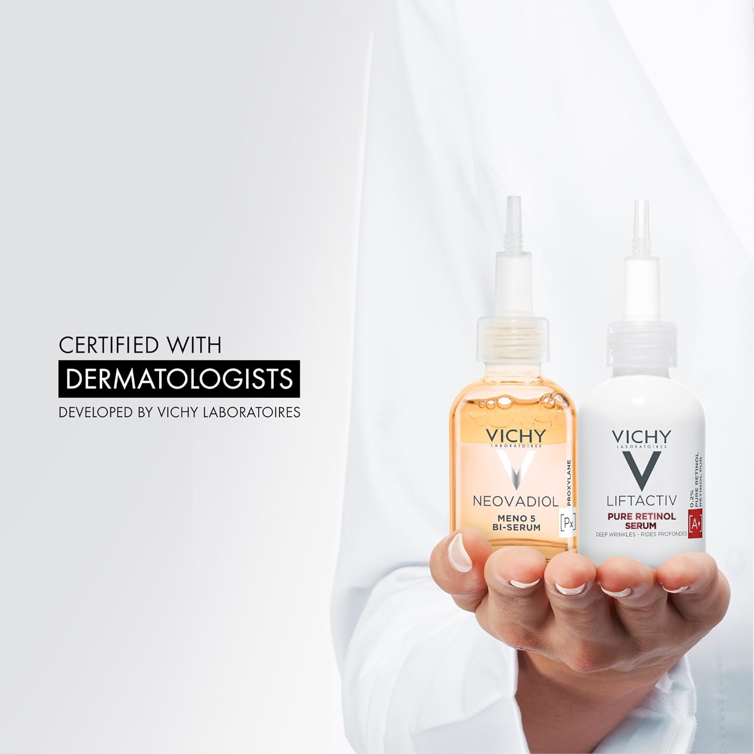 Vichy Neovadiol Serum for Peri and Post Menopause, Anti Aging Serum to Reduce Wrinkles and Dark Spots, Dermatologist Tested, 1.01 Fl. Oz - Image 6