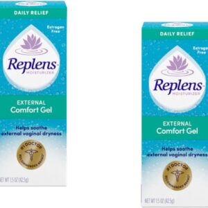 Replens External Comfort Soothing Gel 1.5 Ounce (Pack of 2)
