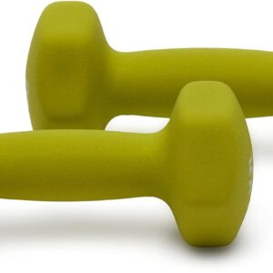 Amazon Basics Neoprene Dumbbell Hand Weights for Exercise and Muscle Toning