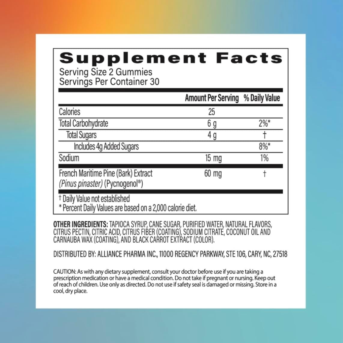 Amberen Keep Cool Menopause Supplement for Women, Feminine Care, with Pycnogenol® to Help Relieve Hot Flashes, Night Sweats and Support Positive Mood, Soy & Hormone Free, 60 Gummies, 30 Day Supply - Image 9