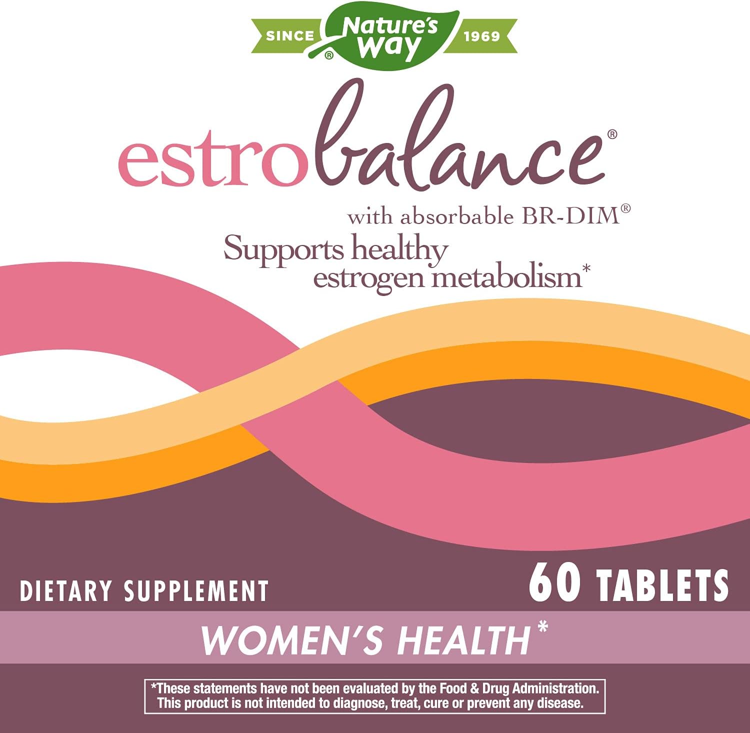 Nature's Way Estrobalance, Absorbable BR-DIM, Supports Healthy Estrogen Metabolism*, Vegan, Gluten Free, 60 Tablets (Packaging May Vary) - Image 10