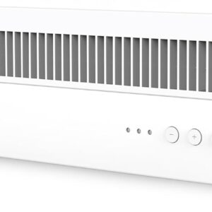 Vornado PROFILE® Window Fan, Whole Room Air Circulator, Reversible Exhaust, Quiet Operation, 3 Speed Settings, Low Profile Window Fan for Kitchen, Bedroom, and Home, White
