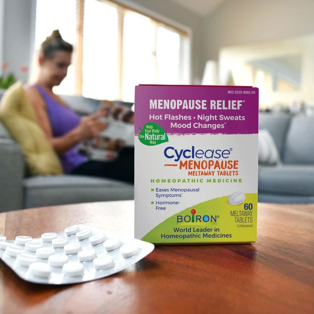 Boiron Cyclease Menopause for Relief from Hot Flashes, Mood Changes, Night Sweats, and Irritability - 120 Count (2 Pack of 60) - Image 5