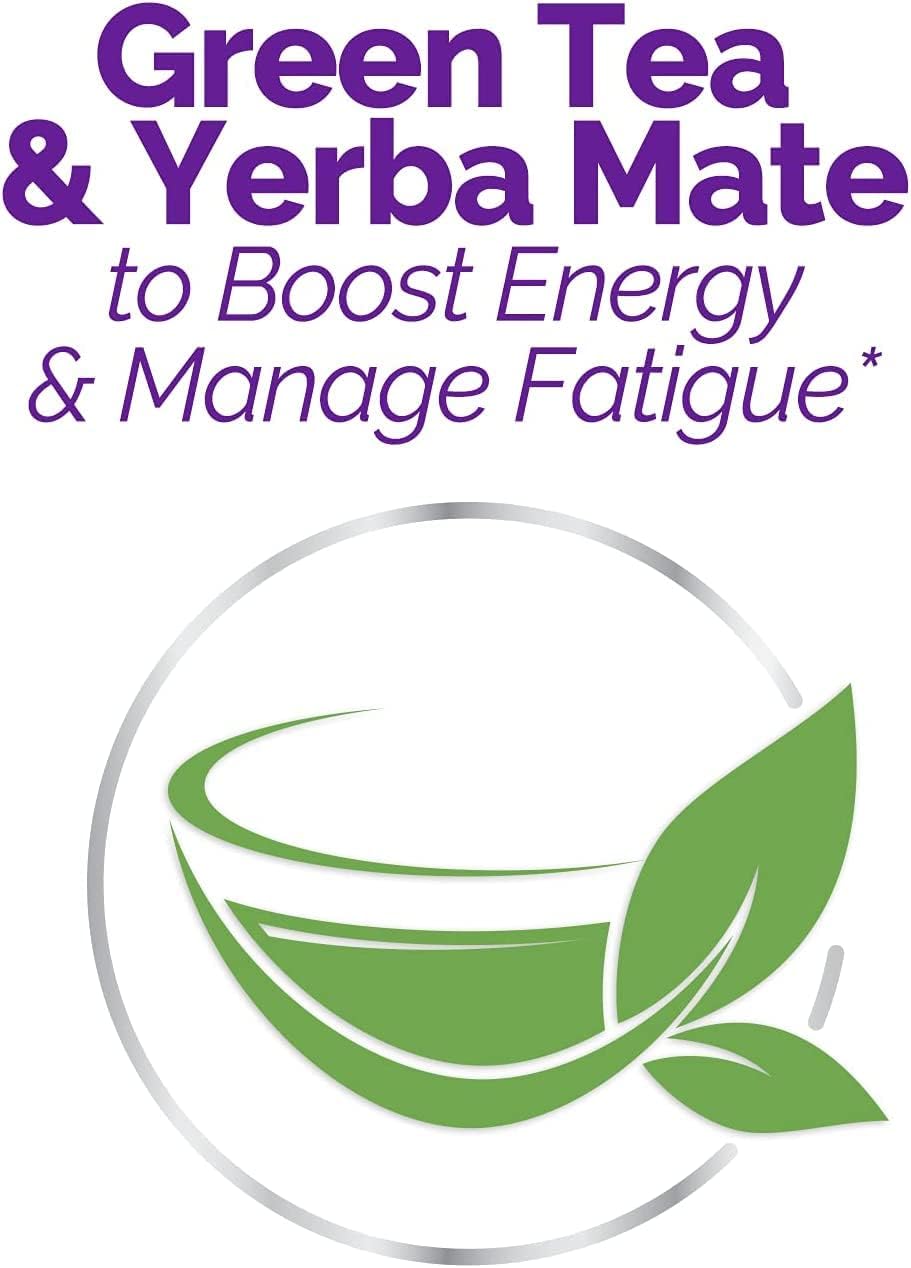 Estroven Stress Relief & Energy Boost for Menopause Relief - 28 Ct. - Clinically Proven Ingredients Provide Stress & Energy Support + Night Sweats & Hot Flash Relief - Drug-Free and Gluten-Free - Image 7