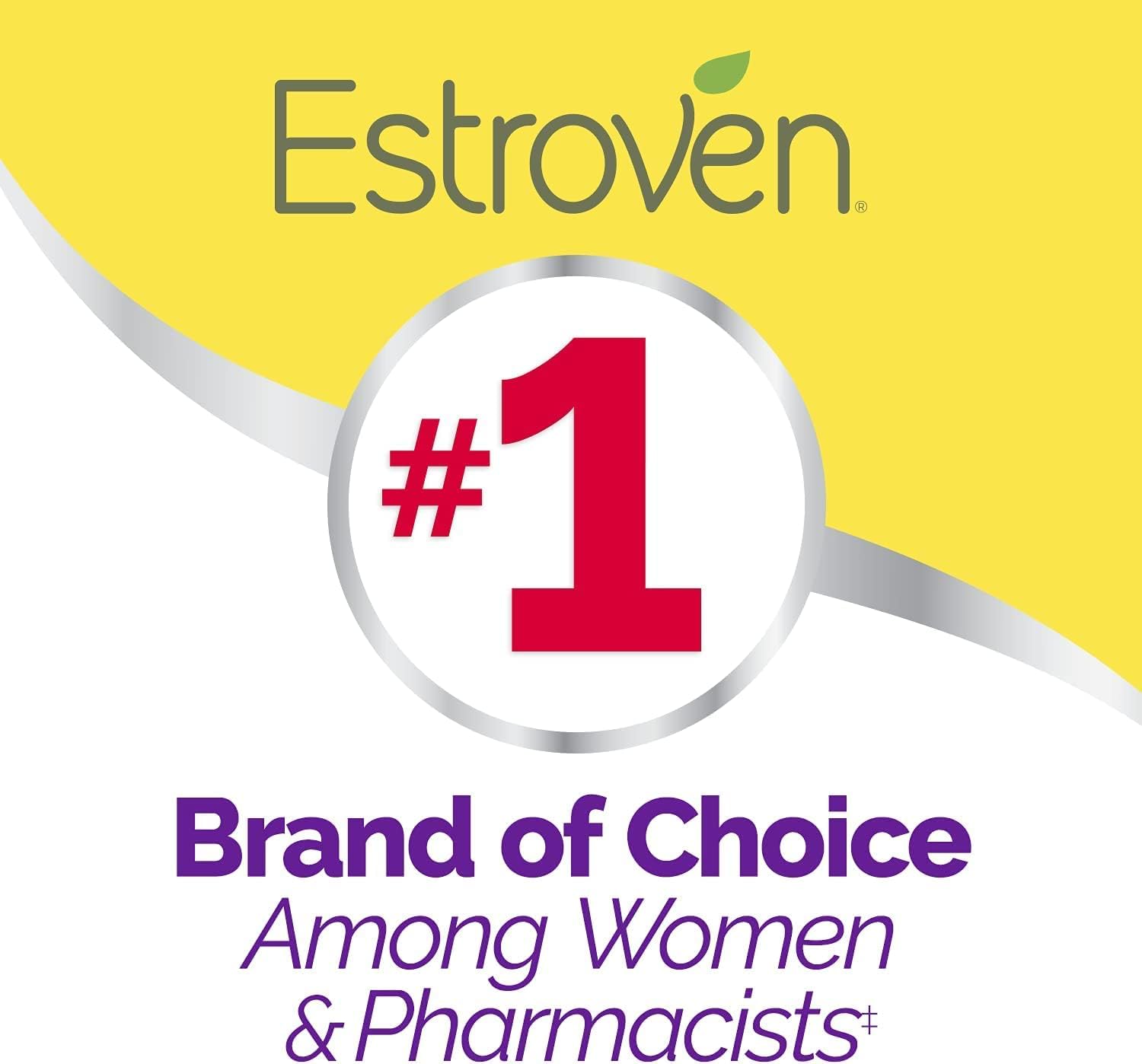 Estroven Stress Relief & Energy Boost for Menopause Relief - 28 Ct. - Clinically Proven Ingredients Provide Stress & Energy Support + Night Sweats & Hot Flash Relief - Drug-Free and Gluten-Free - Image 8