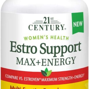 21st Century Estro Support Max + Energy, 30 Count