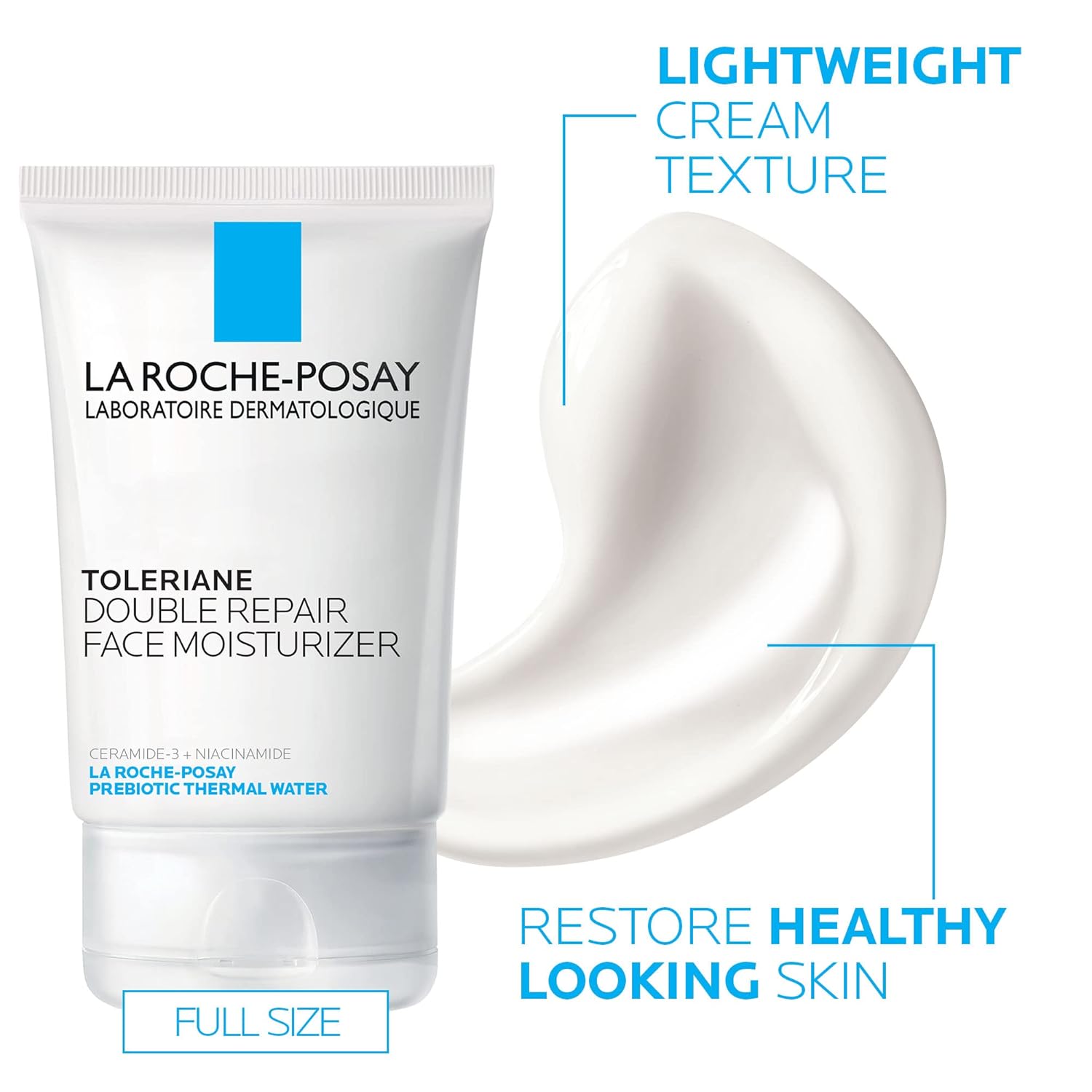 La Roche-Posay Toleriane Double Repair Face Moisturizer, Daily Moisturizer Face Cream with Ceramide & Niacinamide for All Skin Types, Immediate Comfort & Long Lasting Hydration, Fragrance Free - Image 6