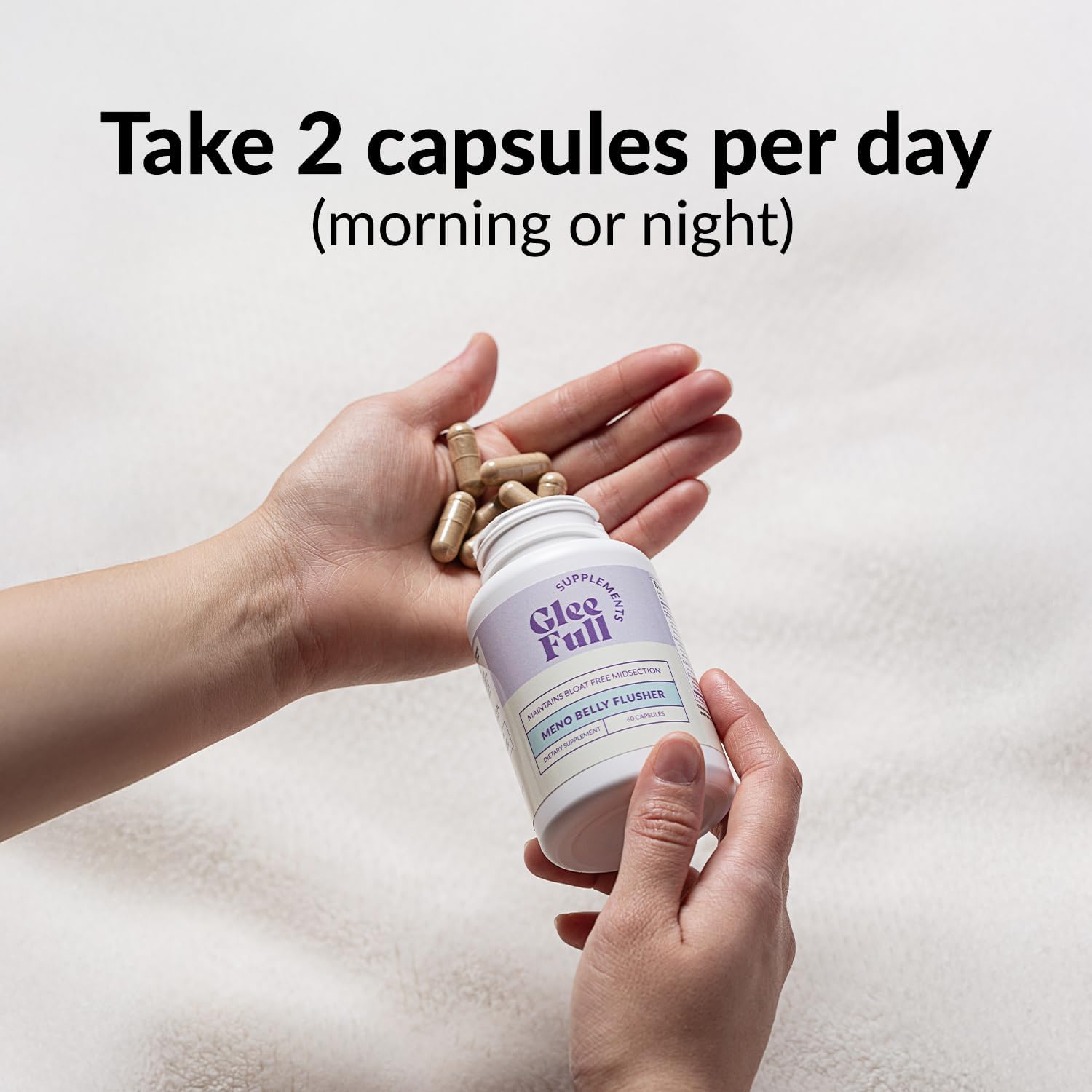 GleeFull Meno Belly Flusher - Menopause Supplements for Women - Hormone Balance for Weight Loss - Supports Digestion to Maintain Healthy Metabolism - Image 3