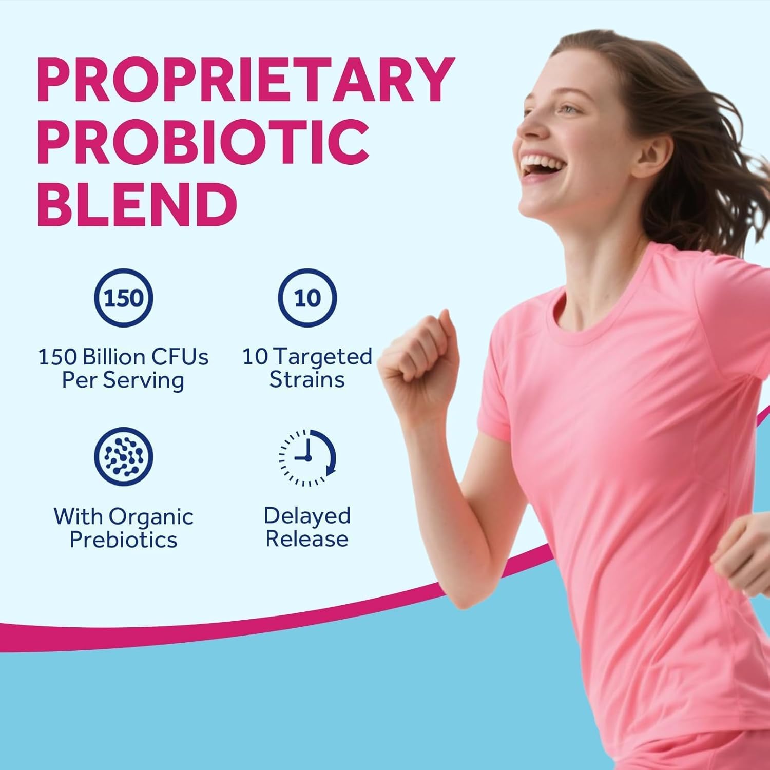 Doctor's Recipes Menopause Probiotic Supplements for Women, Black Cohosh for Menopause Hot Flashes, Probiotics with Ashwagandha, Dong Quai, Supports Energy, 60 Capsules - Image 4