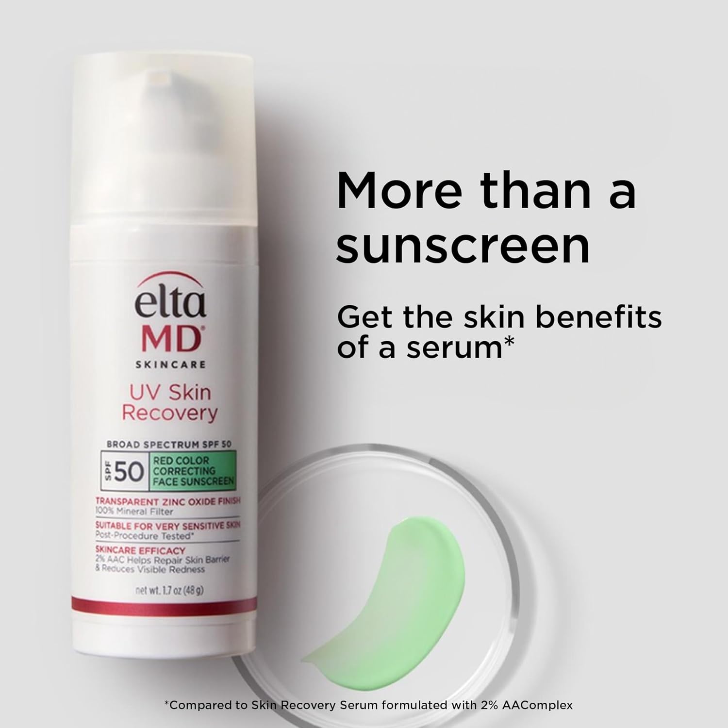 EltaMD UV Skin Recovery Face Sunscreen with Zinc Oxide, All Mineral, Safe for Sensitive Skin SPF 50 - Image 6